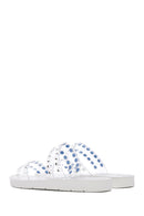 Kadın Gümüş Taşlı Şeffaf Terlik | Derimod Kadın Gümüş Taşlı Şeffaf Terlik | Derimod