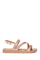 Women's Pink Ankle Strap Sandals | Derimod Women's Pink Ankle Strap Sandals | Derimod