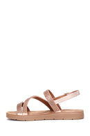 Women's Pink Ankle Strap Sandals | Derimod Women's Pink Ankle Strap Sandals | Derimod
