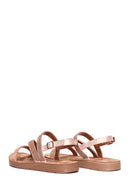 Women's Pink Ankle Strap Sandals | Derimod Women's Pink Ankle Strap Sandals | Derimod