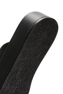 Kadın Siyah Kalın Tabanlı Terlik | Derimod Kadın Siyah Kalın Tabanlı Terlik | Derimod