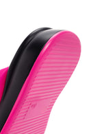 Kadın Pembe Kalın Tabanlı Terlik | Derimod Kadın Pembe Kalın Tabanlı Terlik | Derimod