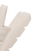 Women's Beige Ankle Strap Sandals | Derimod Women's Beige Ankle Strap Sandals | Derimod