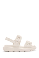 Women's Beige Ankle Strap Sandals | Derimod Women's Beige Ankle Strap Sandals | Derimod