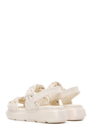 Women's Cream Ankle Strap Sandals | Derimod Women's Cream Ankle Strap Sandals | Derimod