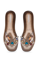 Kadın Siyah Jelly Taşlı Terlik | Derimod Kadın Siyah Jelly Taşlı Terlik | Derimod