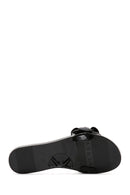 Women's Black Jelly Slippers | Derimod Women's Black Jelly Slippers | Derimod