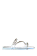 Kadın Şeffaf Jelly Taşlı Terlik | Derimod Kadın Şeffaf Jelly Taşlı Terlik | Derimod