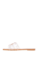 Women's Gold Transparent Jelly Slippers | Derimod Women's Gold Transparent Jelly Slippers | Derimod