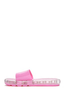 Women's Fuchsia Jelly Slippers | Derimod Women's Fuchsia Jelly Slippers | Derimod