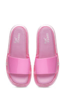 Women's Fuchsia Jelly Slippers | Derimod Women's Fuchsia Jelly Slippers | Derimod