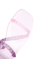 Kadın Mor Şeffaf Jelly Terlik | Derimod Kadın Mor Şeffaf Jelly Terlik | Derimod