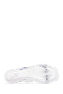 Women's Transparent Jelly Stone Slippers | Derimod Women's Transparent Jelly Stone Slippers | Derimod
