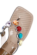 Kadın Siyah Taşlı Jelly Parmak Arası Terlik | Derimod Kadın Siyah Taşlı Jelly Parmak Arası Terlik | Derimod