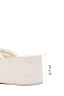 Kadın Beyaz Jelly Kalın Tabanlı Terlik | Derimod Kadın Beyaz Jelly Kalın Tabanlı Terlik | Derimod