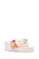 Kadın Beyaz Jelly Kalın Tabanlı Terlik | Derimod Kadın Beyaz Jelly Kalın Tabanlı Terlik | Derimod