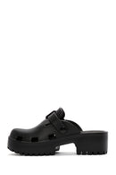 Kadın Siyah Jelly Kalın Tabanlı Terlik | Derimod Kadın Siyah Jelly Kalın Tabanlı Terlik | Derimod