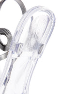 Women's Transparent Jelly Flip Flops Sandals | Derimod Women's Transparent Jelly Flip Flops Sandals | Derimod