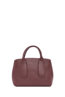 Women's Claret Red Long Strap Classic Leather Handbag | Derimod Women's Claret Red Long Strap Classic Leather Handbag | Derimod