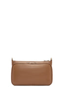 Kadın Taba Uzun Askılı Deri Kol Çantası | Derimod Kadın Taba Uzun Askılı Deri Kol Çantası | Derimod