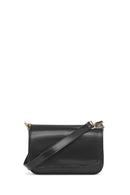Women's Black Leather Shoulder Bag | Derimod Women's Black Leather Shoulder Bag | Derimod