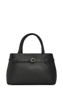 Kadın Siyah Deri Klasik Kol Çantası | Derimod Kadın Siyah Deri Klasik Kol Çantası | Derimod