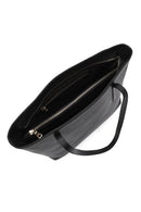 Kadın Siyah Deri Klasik Omuz Çantası | Derimod Kadın Siyah Deri Klasik Omuz Çantası | Derimod