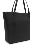 Kadın Siyah Deri Klasik Omuz Çantası | Derimod Kadın Siyah Deri Klasik Omuz Çantası | Derimod