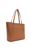 Kadın Taba Deri Klasik Omuz Çantası | Derimod Kadın Taba Deri Klasik Omuz Çantası | Derimod