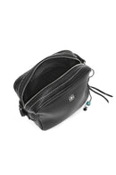 Women's Black Long Strap Crossbody Bag with Accessory Detail | Derimod Women's Black Long Strap Crossbody Bag with Accessory Detail | Derimod