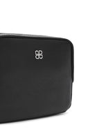 Women's Black Long Strap Crossbody Bag with Accessory Detail | Derimod Women's Black Long Strap Crossbody Bag with Accessory Detail | Derimod