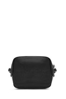 Women's Black Long Strap Crossbody Bag with Accessory Detail | Derimod Women's Black Long Strap Crossbody Bag with Accessory Detail | Derimod