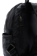 Women's Black Quilted Backpack | Derimod Women's Black Quilted Backpack | Derimod