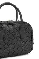 Kadın Siyah Uzun Askılı Örgülü Kol Çantası | Derimod Kadın Siyah Uzun Askılı Örgülü Kol Çantası | Derimod