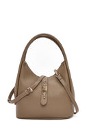 Kadın Vizon Uzun Askılı Omuz Çantası | Derimod Kadın Vizon Uzun Askılı Omuz Çantası | Derimod