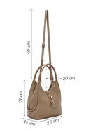 Kadın Vizon Uzun Askılı Omuz Çantası | Derimod Kadın Vizon Uzun Askılı Omuz Çantası | Derimod