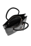 Women's Black Long Strap Classic Handbag | Derimod Women's Black Long Strap Classic Handbag | Derimod