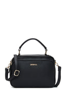 Women's Black Long Strap Crossbody Bag | Derimod Women's Black Long Strap Crossbody Bag | Derimod