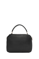 Women's Black Long Strap Printed Shoulder Bag | Derimod Women's Black Long Strap Printed Shoulder Bag | Derimod