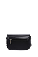 Women's Black Chain Strap Mini Crossbody Bag | Derimod Women's Black Chain Strap Mini Crossbody Bag | Derimod