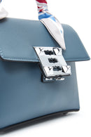 Women's Blue Long Strap Accessory Crossbody Bag | Derimod Women's Blue Long Strap Accessory Crossbody Bag | Derimod