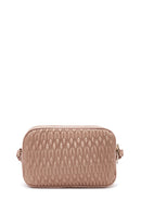Women's Mink Long Strap Quilted Crossbody Bag | Derimod Women's Mink Long Strap Quilted Crossbody Bag | Derimod