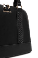 Kadın Siyah Uzun Askılı Kol Çantası | Derimod Kadın Siyah Uzun Askılı Kol Çantası | Derimod