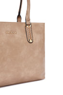 Women's Beige Long Strap Shoulder Bag | Derimod Women's Beige Long Strap Shoulder Bag | Derimod