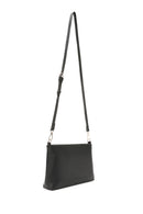 Women's Black Knitted Shoulder Bag | Derimod Women's Black Knitted Shoulder Bag | Derimod