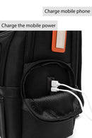 D-Pack Unisex Black Fabric Backpack | Derimod D-Pack Unisex Black Fabric Backpack | Derimod