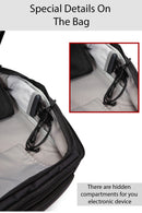 D-Pack Unisex Black Backpack | Derimod D-Pack Unisex Black Backpack | Derimod