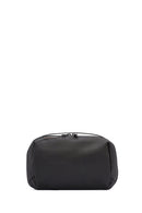 D-Pack Men's Black Fabric Handbag | Derimod D-Pack Men's Black Fabric Handbag | Derimod