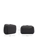 D-Pack Men's Black Fabric Handbag | Derimod D-Pack Men's Black Fabric Handbag | Derimod