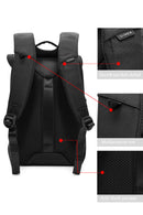 D-Pack Unisex Black Backpack | Derimod D-Pack Unisex Black Backpack | Derimod